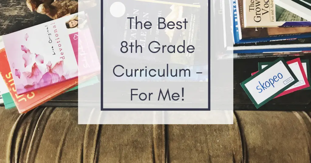 Middle School Math, Middle School Reading, and 8th Grade Curriculum.