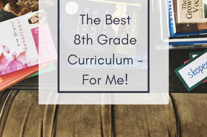 Middle School Math, Middle School Reading, and 8th Grade Curriculum.