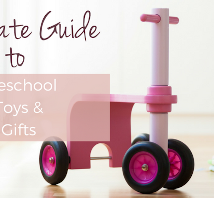 Gift guide for educational toys for preschool kids. Check out this list of gift ideas. I share why I love each toy and how they provide an educational emphasis for your child.