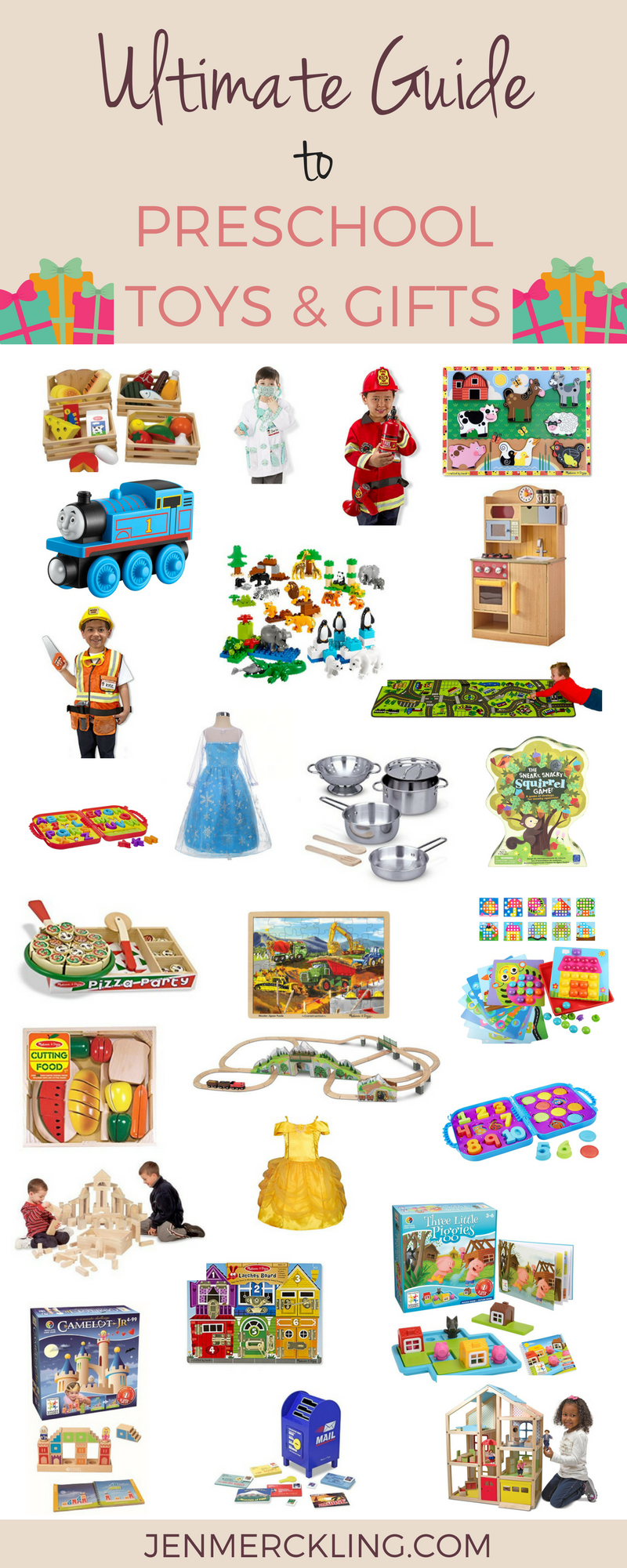 The ultimate guide to preschool toys. Find the perfect gifts to encourage imaginative play, motor skills, and cognitive development.