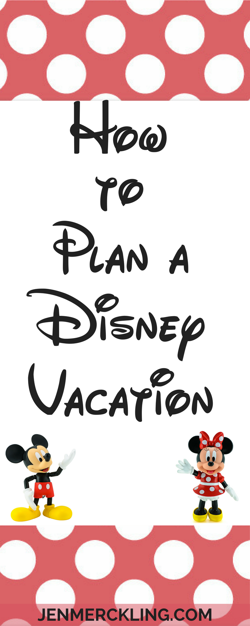 How to Plan a Disney Vacation! I'm sharing my 6 month guide for planning a trip to Disney World! Step-by-step guide & tips to planning an amazing vacation!