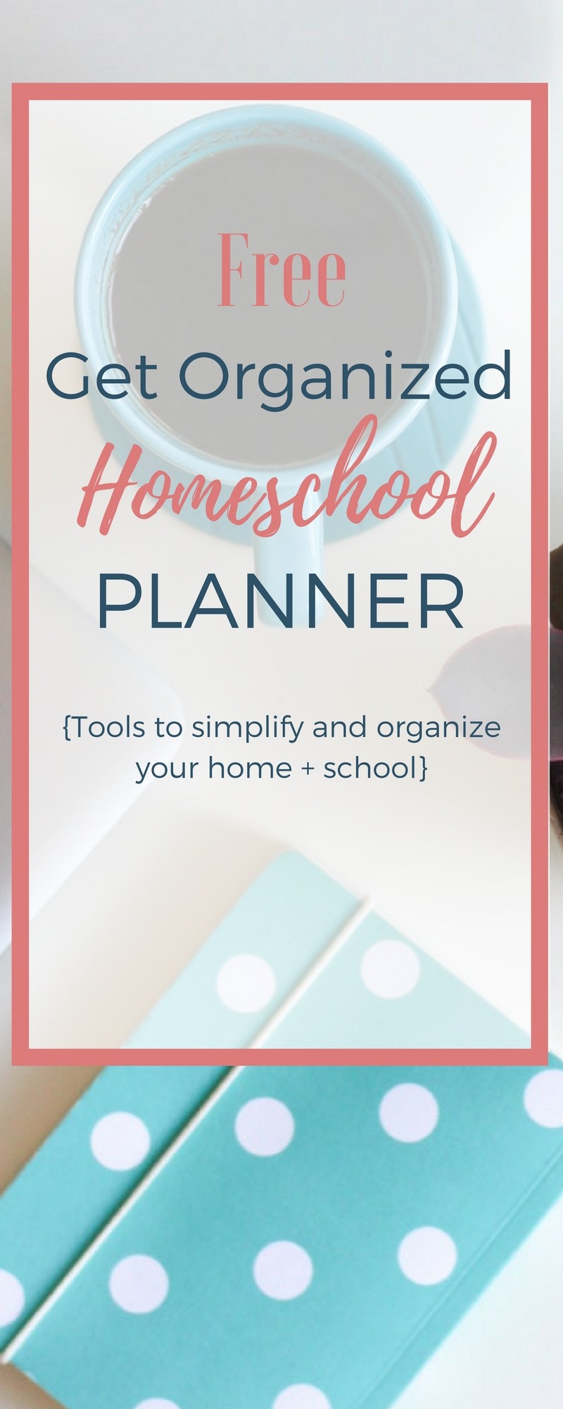 After 14 years, I've learned some simple tips for getting my home and homeschool organized, and I've created a planner to help you get organized too!
