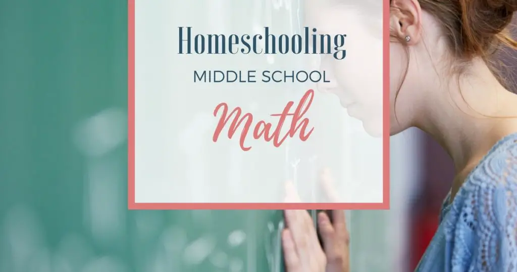 Experience success homeschooling middle school math--regardless of what curriculum you're using! I'm sharing 5 Tips for Homeschooling Middle School Math!