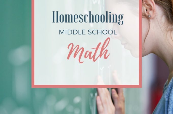 Experience success homeschooling middle school math--regardless of what curriculum you're using! I'm sharing 5 Tips for Homeschooling Middle School Math!