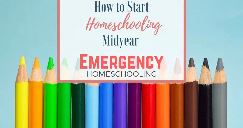 Sometimes we have to make big changes--in the middle of the school year! Here's the advice I gave a friend wondering how to start homeschooling midyear.
