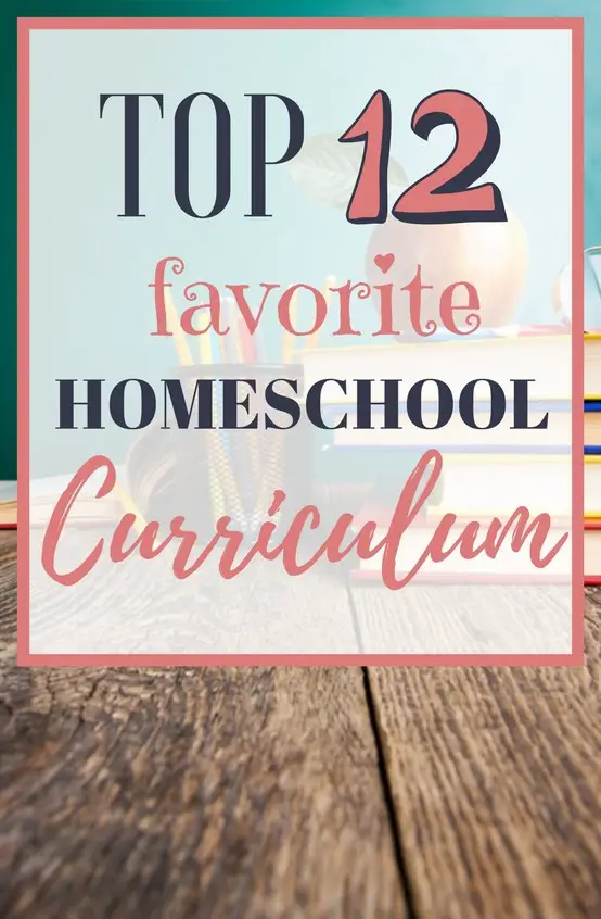 After 14 years of homeschooling--I've tried a lot of curriculums! Discover my top 12 favorite homeschool curriculums--the ones I keep coming back to year after year!