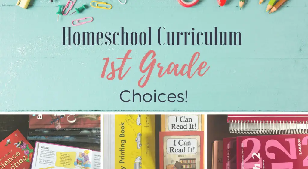 I love learning what curriculum other homeschool families are using with their kids! Here's a peek into what I'm using with with my 1st grade son (and why)!