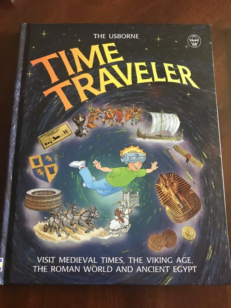 I love learning what curriculum other homeschool families are using with their kids! Here's a peek into what I'm using with with my 1st grade son (and why)! Here's The Usborne Time Traveler book I'm using with our history lessons!