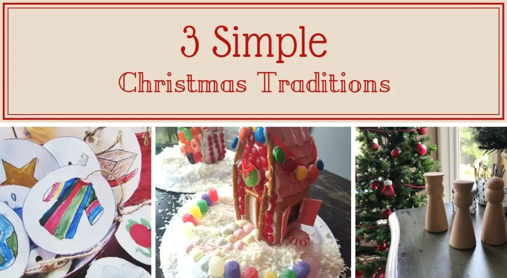 We are all looking for ways to keep Christmas stressfree and joyful! Here are 3 Simple Christmas Traditions to enjoy with your family throughout Advent!