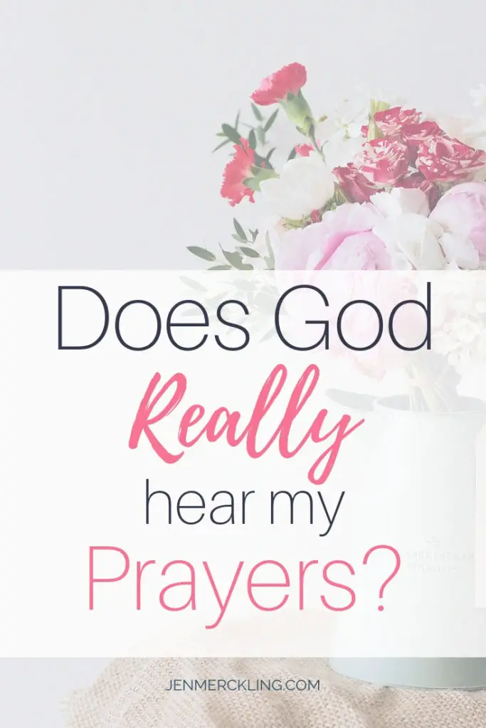 Sometimes we wonder if God hears our prayers! We may even feel unworthy to come before Him in prayer. Here are biblical truths to help overcome your doubt!