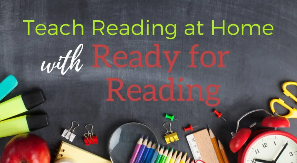 Do you want to teach reading at home? Discover Ready for Reading, a phonics curriculum designed for moms by a homeschool mom and teacher!