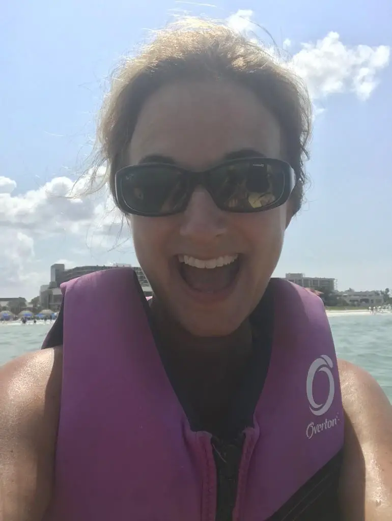 Enjoying Double Kayak at the JW Marriott Marco Island Beach Resort