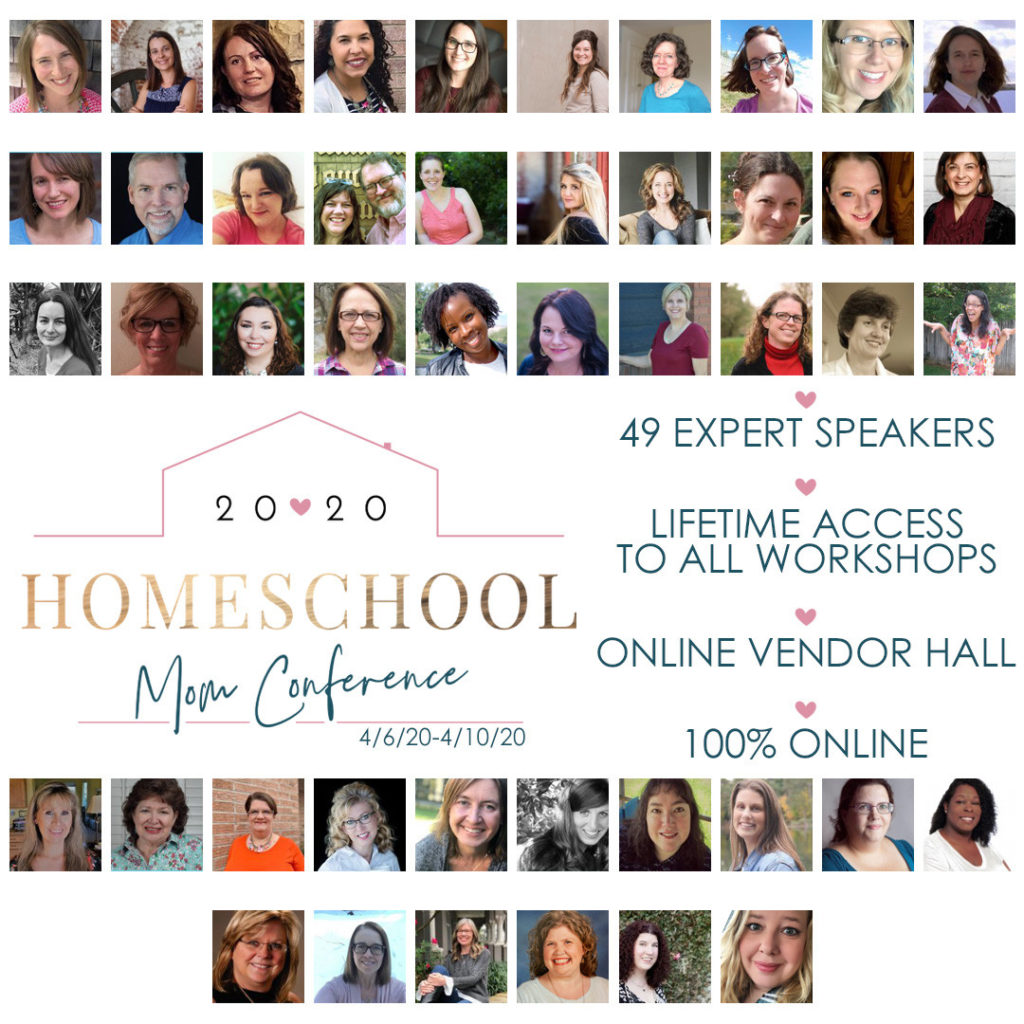 Speakers for the 2020 Homeschool Mom Conference