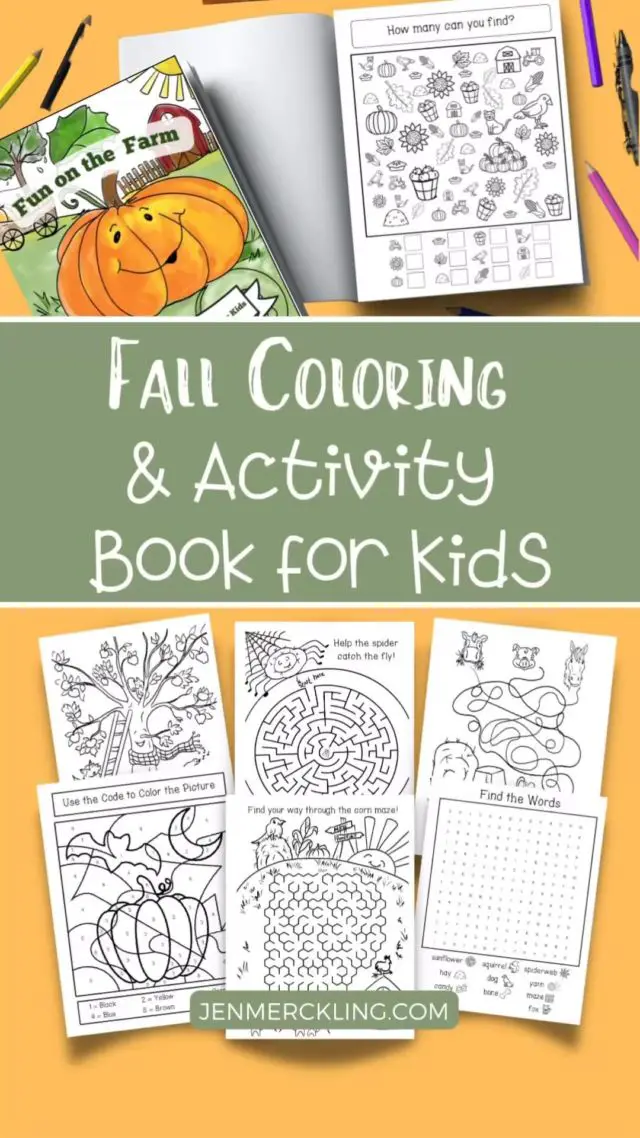 My sweet sister & I just created this adorable Fall Coloring & Activity Book for Kids!🍁🎉
Just sweet—no Halloween references…Your kids will love all the whimsical details & fun activities!!🧡 

Link in bio…🥰